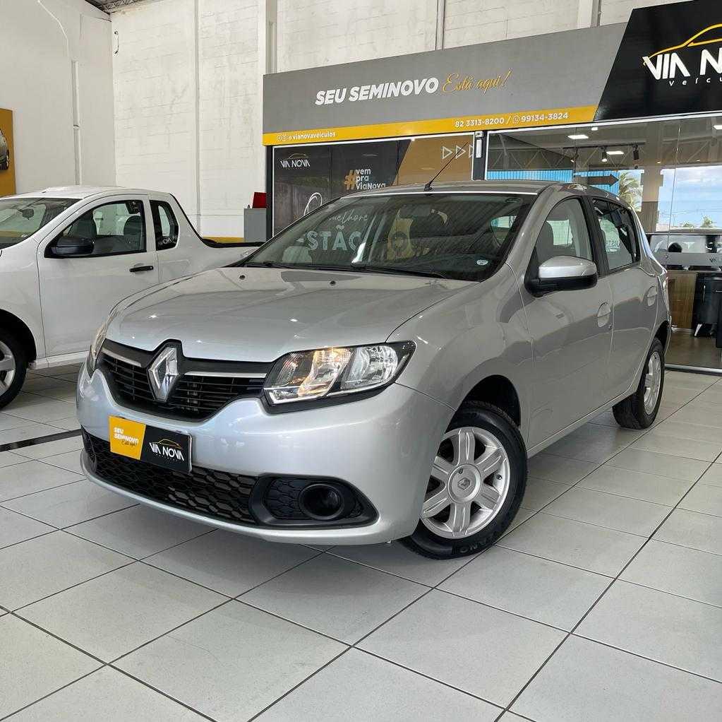RENAULT SANDERO EXPRESSION 2016 PRATA