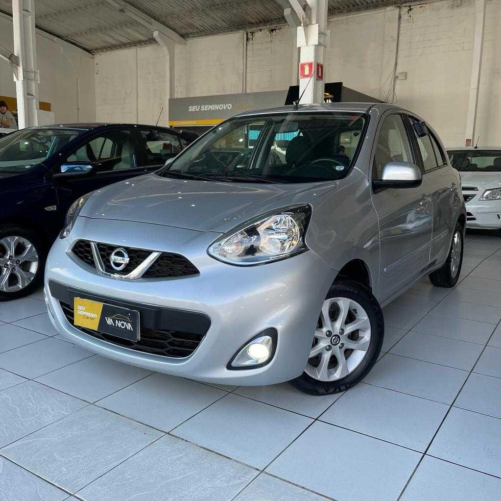 NISSAN MARCH SV 2020 PRATA