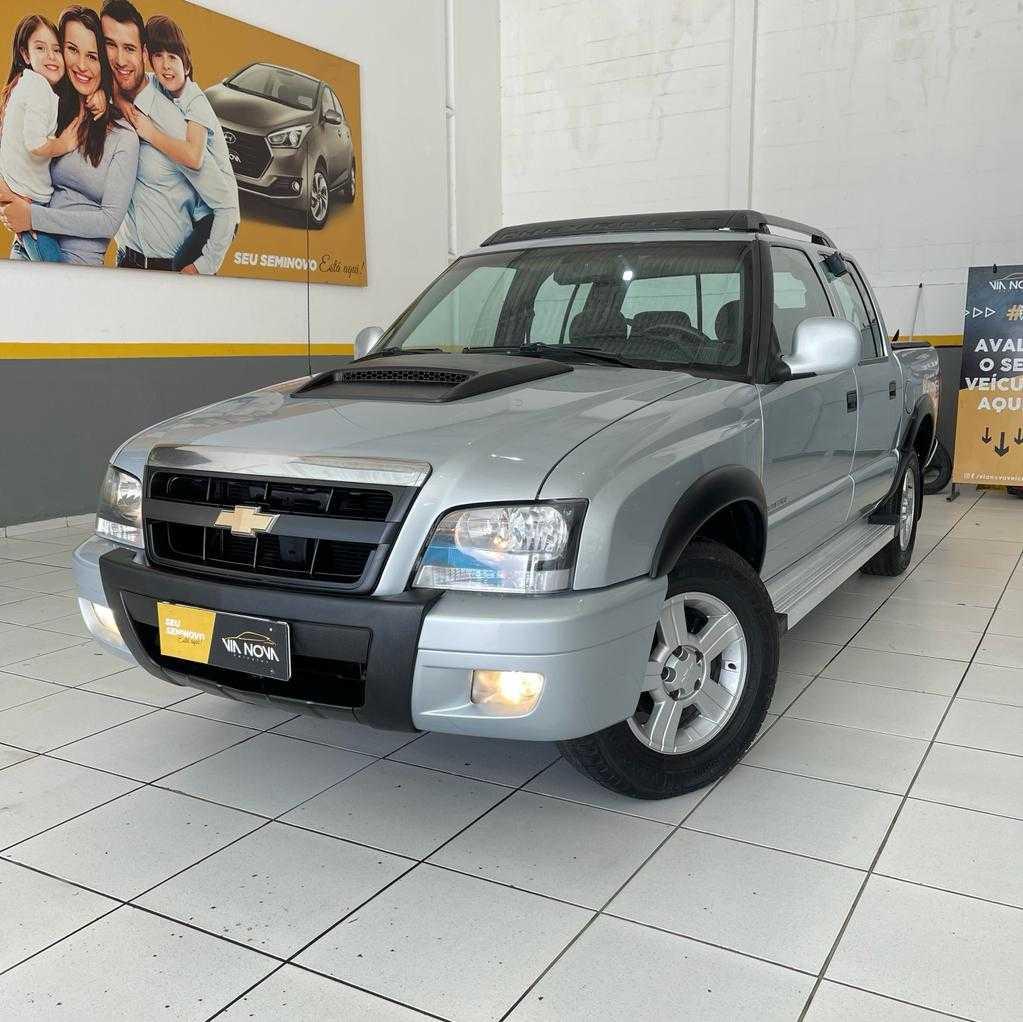 GM CHEVROLET S10 ADVANTAGE 2010 PRATA