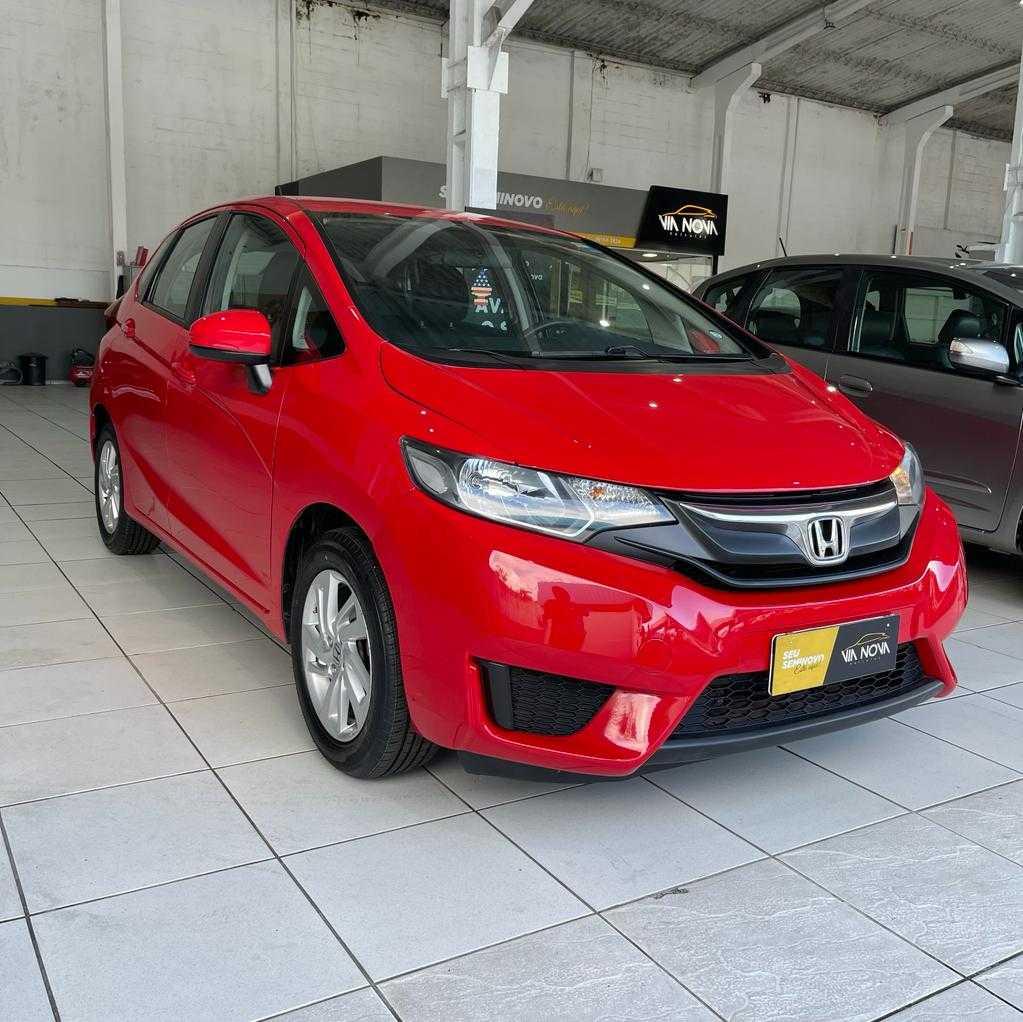 HONDA FIT LX AUTOMÁTICO 2015 VERMELHA