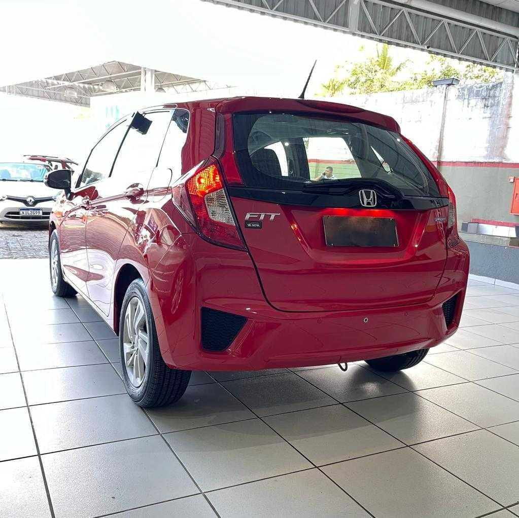 HONDA FIT LX AUTOMÁTICO 2015 VERMELHA