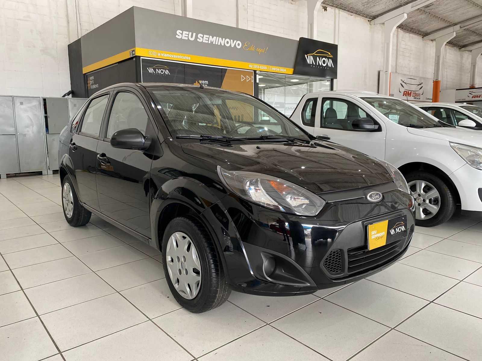 FORD FIESTA SEDAN 1.6 2012 PRETA